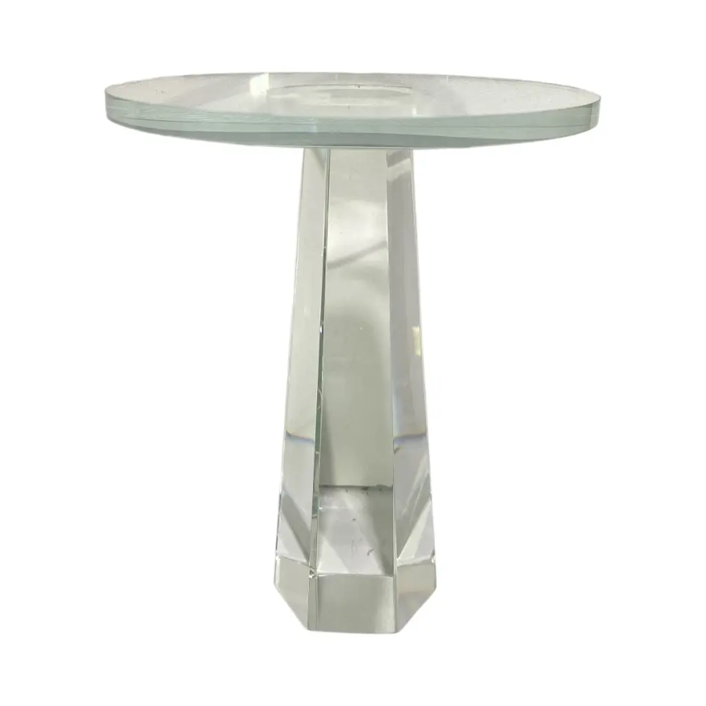 CANDELABRO DE CRISTAL 12X14.5CM