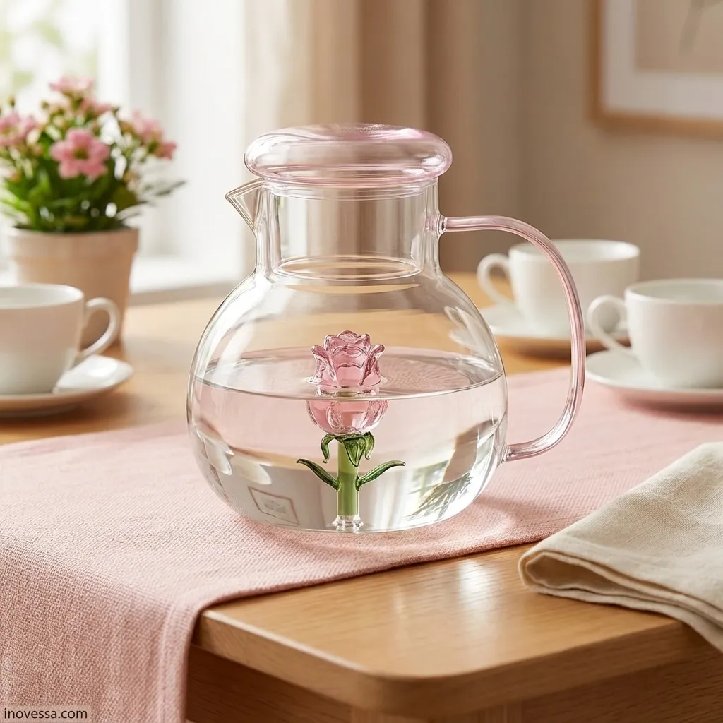 JARRA DE CRISTAL TULIPAN 1600ML