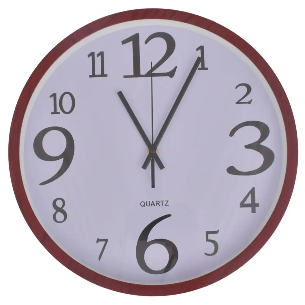 RELOJ DE PARED COL.MADERA REF:ES26191 35CM
