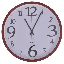 RELOJ DE PARED COL.MADERA REF:ES26191 35CM
