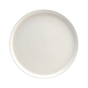 PLATO TENDIDO DE CERAMICA BLANCO REF:HM2025/TJL-25ST1216020  Ø20CM   