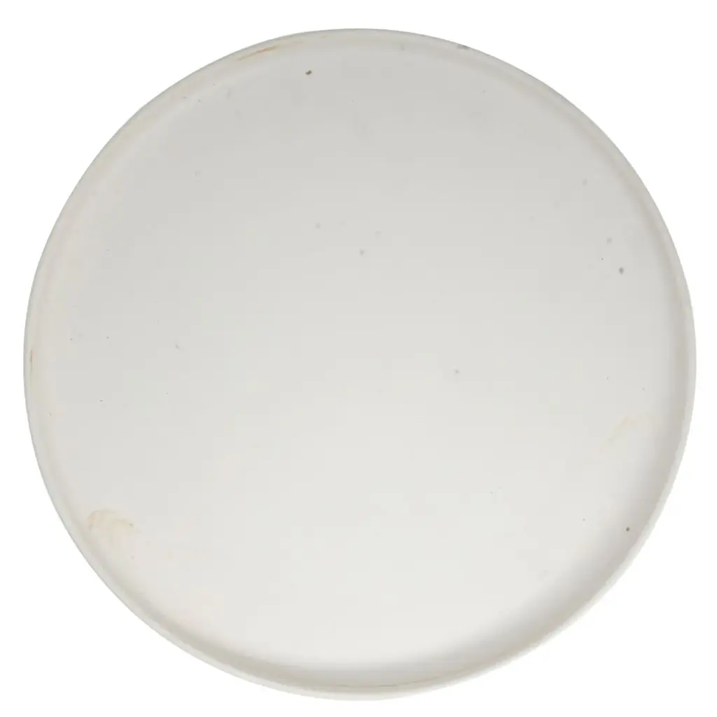PLATO TENDIDO DE CERAMICA BLANCO REF:HM2049/TJL-25ST1216019  Ø28CM    