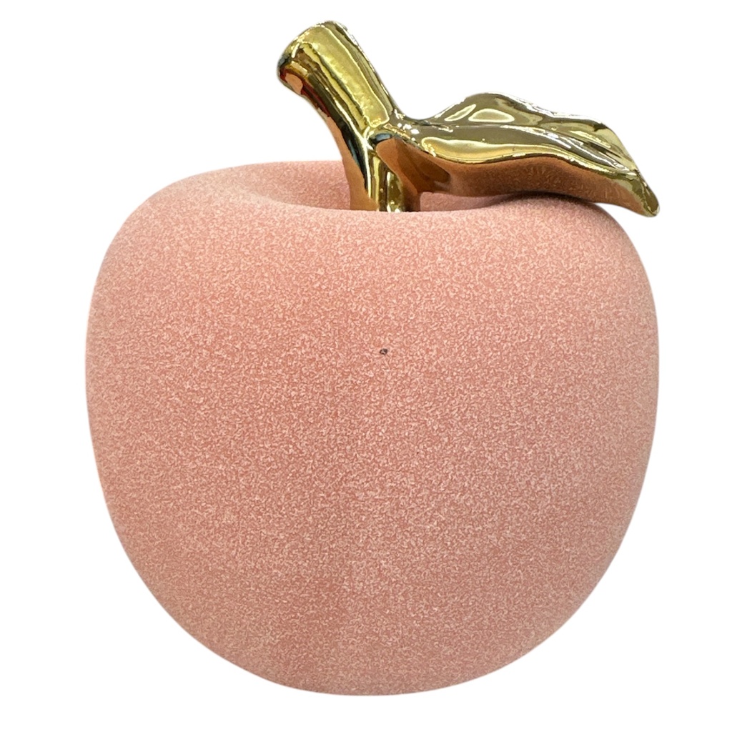 MANZANA DECORATIVA TONO ROSE 12X14CM