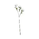 FLOR ARTIFICIAL DIANTHUS VERDE. VERDE - BLANCO 75CM