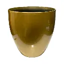 MACETERO DORADO PVC 32X30.5CM