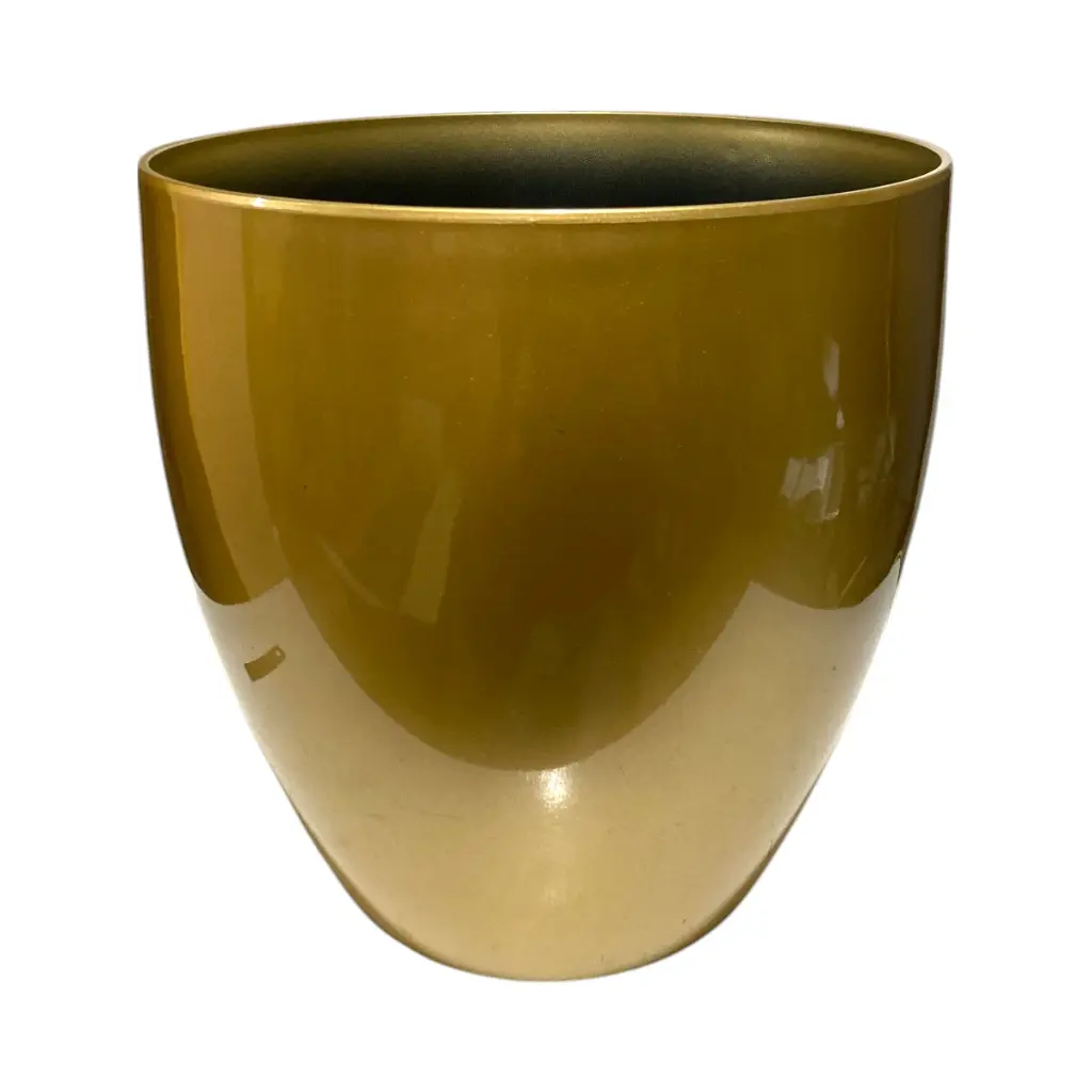 MACETERO DORADO PVC 40X38CM