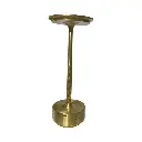 LAMPARA DE MESA TOUCH/RECARGABLE USB C, METALICA 12X28CM