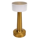 LAMPARA METALICA USB/RECARGABLE TOUCH 9X21.5CM