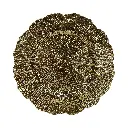 PLATO BASE PVC DORADO CON TEXTURA 32CM