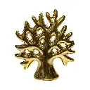 ARBOL DE LA VIDA CERAMICA/DORADO 9X3X10.5CM 