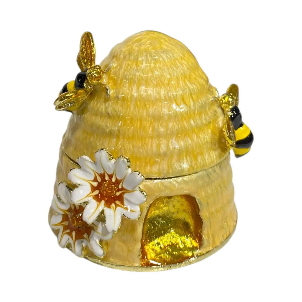 JOYERO METALICO/ENLOSADO PANAL AVEJA 5.5X6.5CM