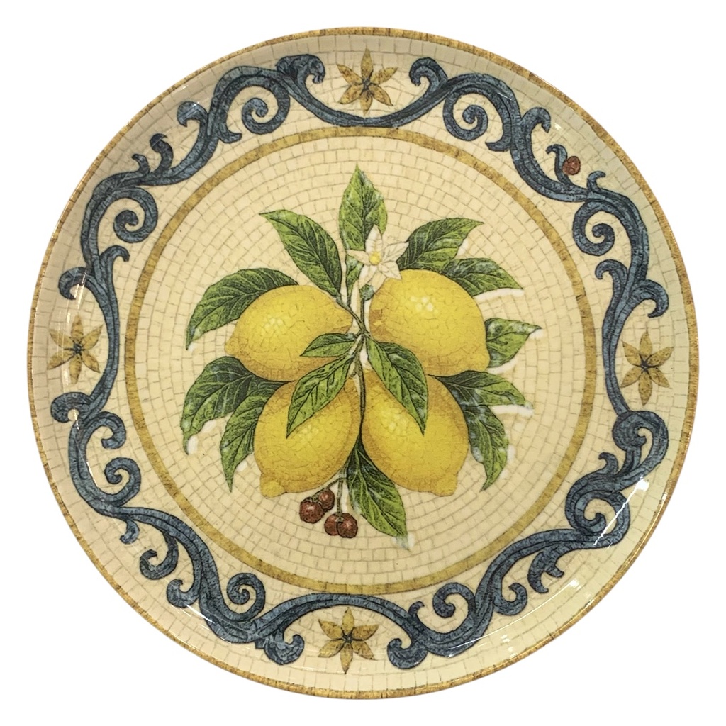 PLATO LIMON DE PORCELANA 27CM