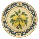 PLATO LIMON DE PORCELANA 27CM