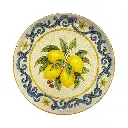 PLATO LIMON DE PORCELANA 27CM