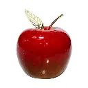 Manzana Decorativa de Cerámica Premium, estilo Glam. 8x8cm