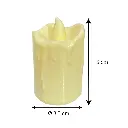 Vela a pilas Ø3.5cm x 6cm c/u