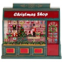 Tienda Cascanuez con luz, musical, usb. 24x8x21cm 