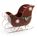 Trineo Metálico Vino, 33x15x25cm