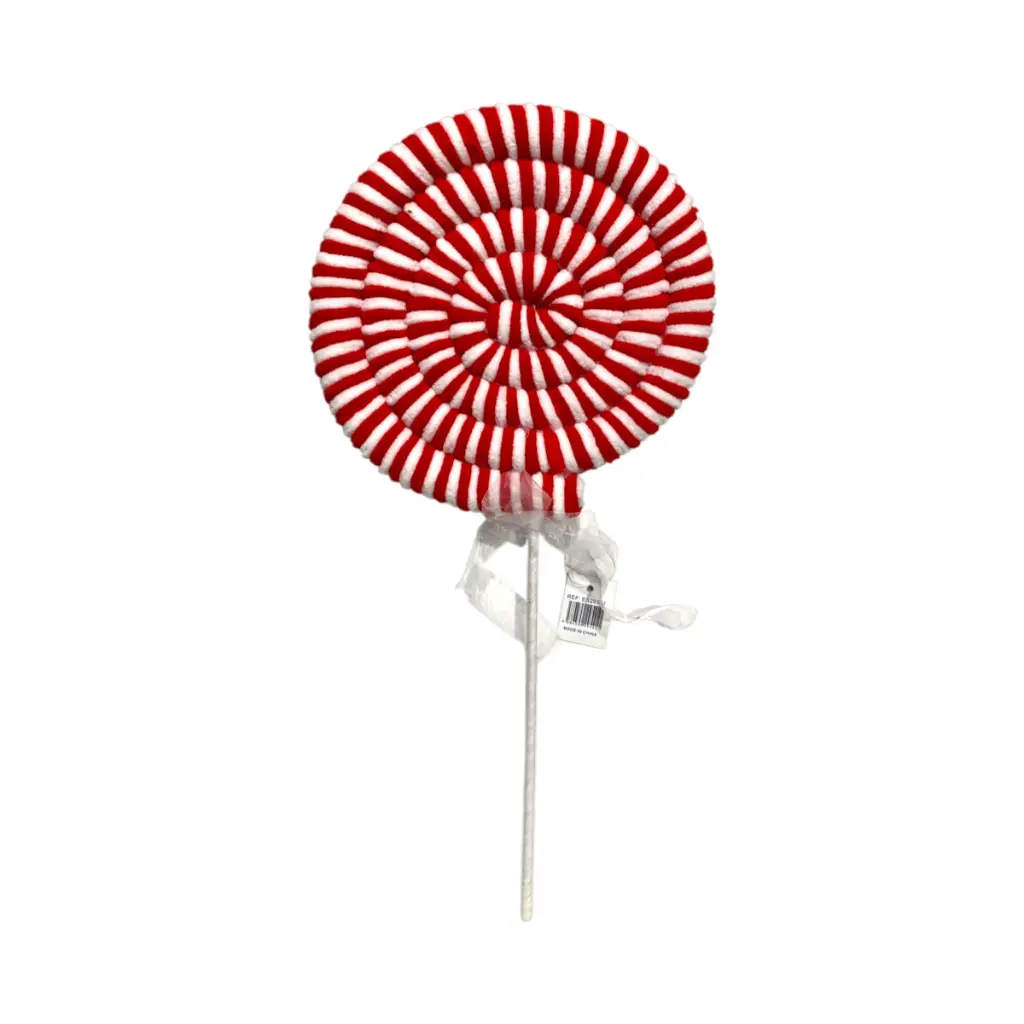 Paleta Navideña Candy, Ref:ES29541 Ø21x43cm