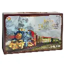 Tren navideño con luz y sonido a vapor con batería recargable. (66cm) Ref:XR3917/699-81A.