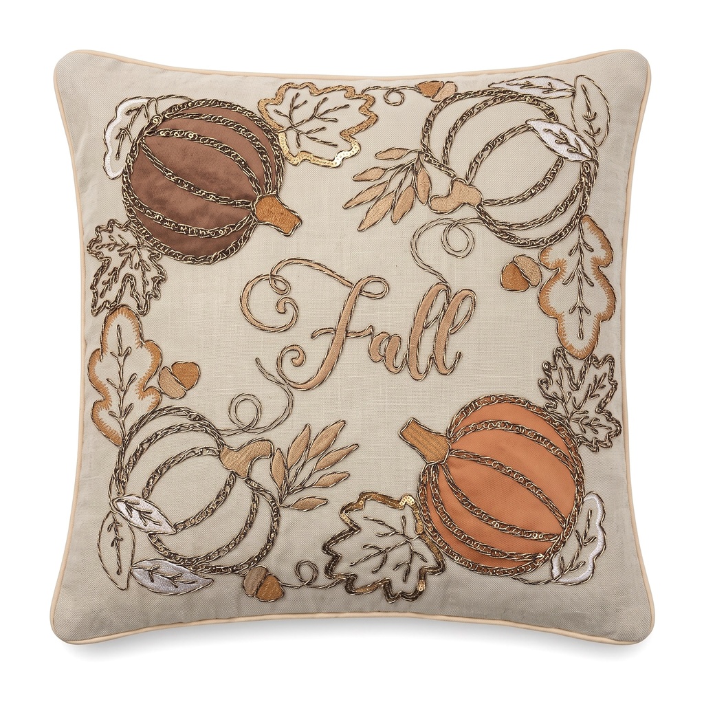 Forro de cojín de calabazas "fall" 45x45cm