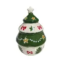 Bombonera Árbol de cerámica. Ref:SYZ24Q24K1255H. (Ø13.4cm x 19.5cm)
