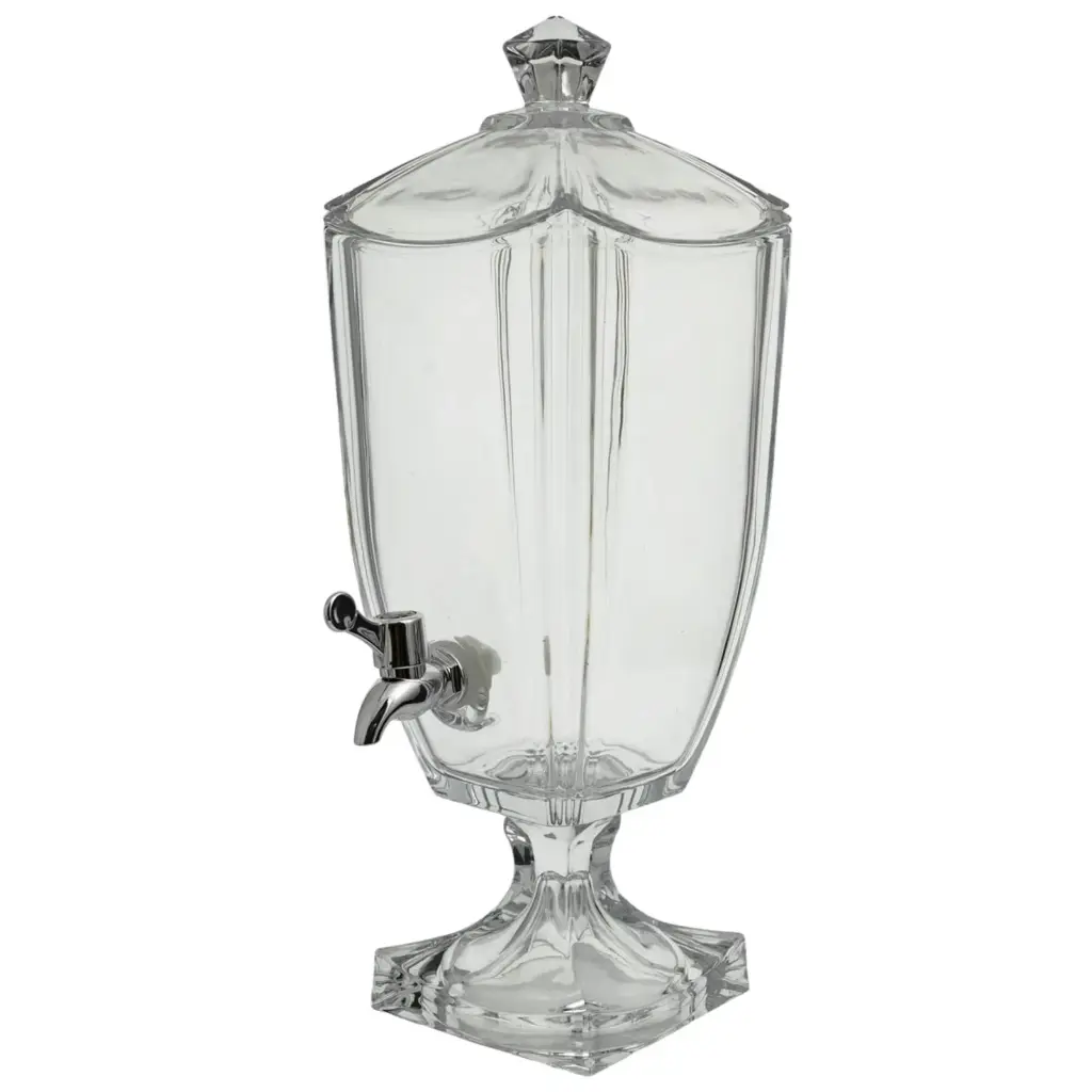 Dispensador de líquidos de vidrio. Ref:ES30448. 15x43cm 3litros