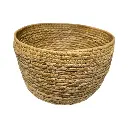 Porta Maceta canasta de Fibra sintética. Ø23.5cm x 13cm.  