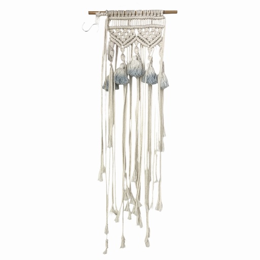 [278415] ADORNO MACRAME COLGANTE 35X100CM  REF:ES21662