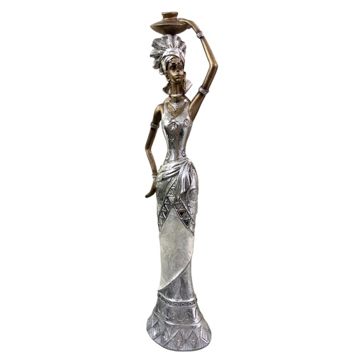 [437-047167] AFRICANA DECORATIVA 37CM