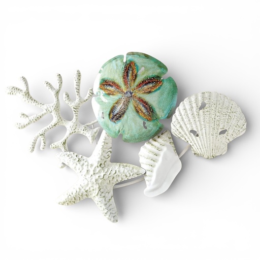 [8679818728875] APLIQUE DE MAR METALICO 72X49CM