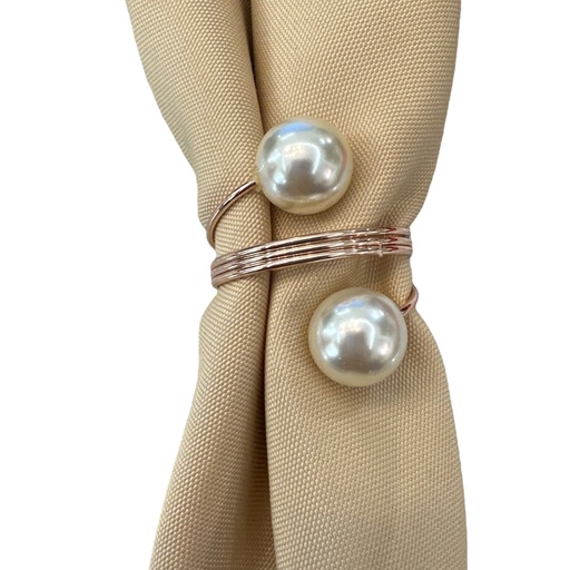 [790095] ARO DE SERVILLETA METALICO PERLA X6