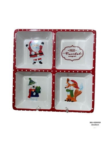 [180-5100001] BANDEJA NAV. 22*22*3CM