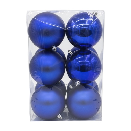 [1221720000210] BOMBILLO AZUL 10CM SETX12 UNIDADES