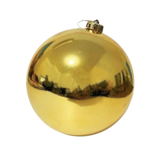 [6919205320650] ESFERA NAVIDAD 15CM DORADO
