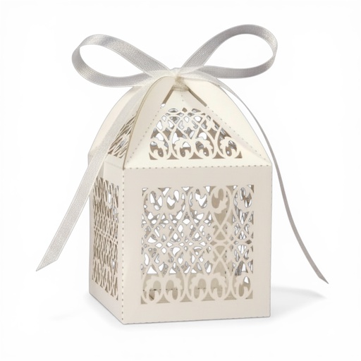 [81780055] CAJA DE RECUERDO CALADA 18X5CM