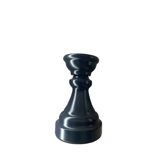 [961144] CANDELABRO METALICO NEGRO REF: ES21588 11X17.5CM