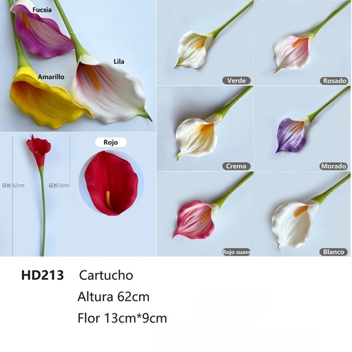[HD213] CARTUCHO 62CM
