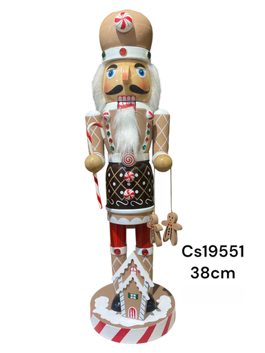 [CS19551] CASCANUEZ SOLDADO PASTELERO 38CM