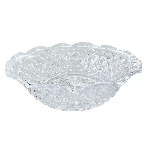[SL-3377L-260] BANDEJA DE CRISTAL 26X8CM