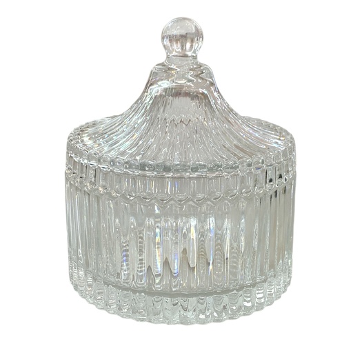 [22040] COFRE DE CRISTAL DE VIDRIO 11X13CM