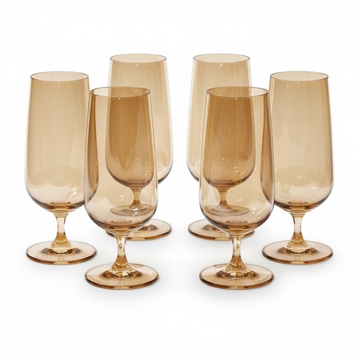 [279903] SET DE 6 COPAS DE CRISTAL/COCTEL 430ML REF:SAN0500 (18.5*7CM)