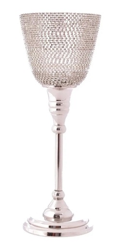 [428-3700035] COPA PORTAVELA DECORATIVA 27X9CM