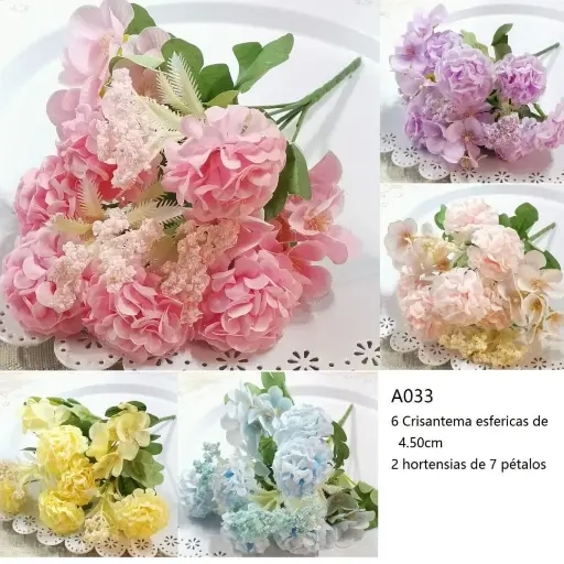 [A033] CRISANTEMA ARTF. ESFERICA 30CM