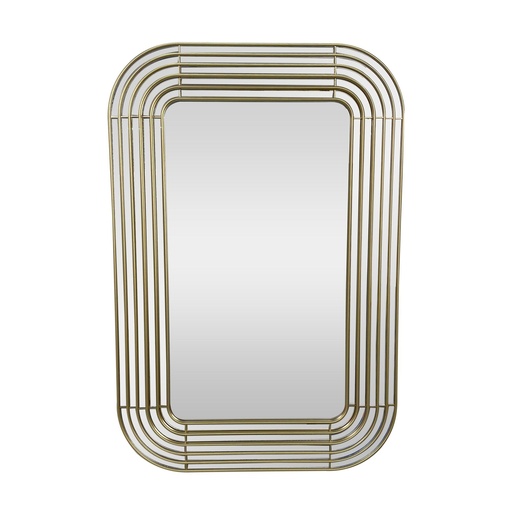 [21308] ESPEJO DORADO PLASTICO 61X92CM