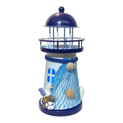 [6920231087011] FARO METALICO DECO C/ LUZ 14CM