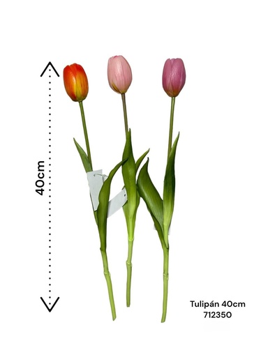 [712350] FLOR ARTF. TULIPAN REF:CH12520930  40CM