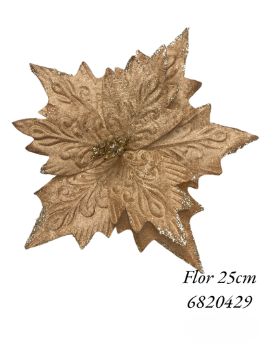 [5116820429] FLOR PONSETIA NAV. SURT. 25CM