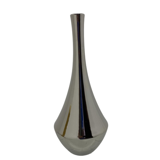 [441-558437] FLORERO PLATA 17X17X39CM