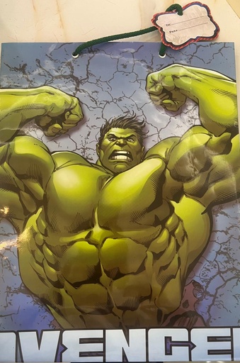 [82025] FUNDA DE REGALO MARVEL MEDIUM 32x25CM